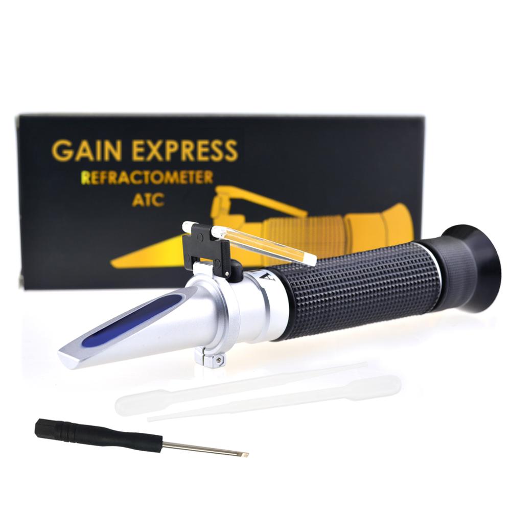 Refractometer Salinity - Portable Meter Tester ATC 0-100ppt and