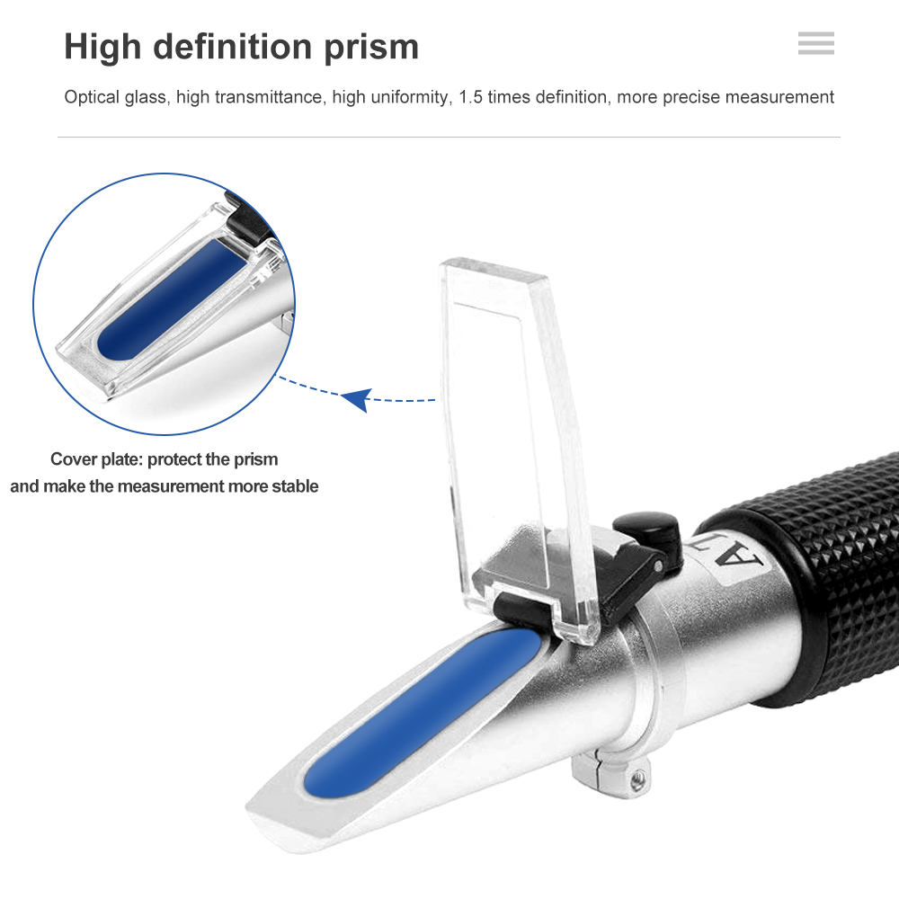 Handheld Alcohol Refractometer - Refractometer Salinity recension och pris