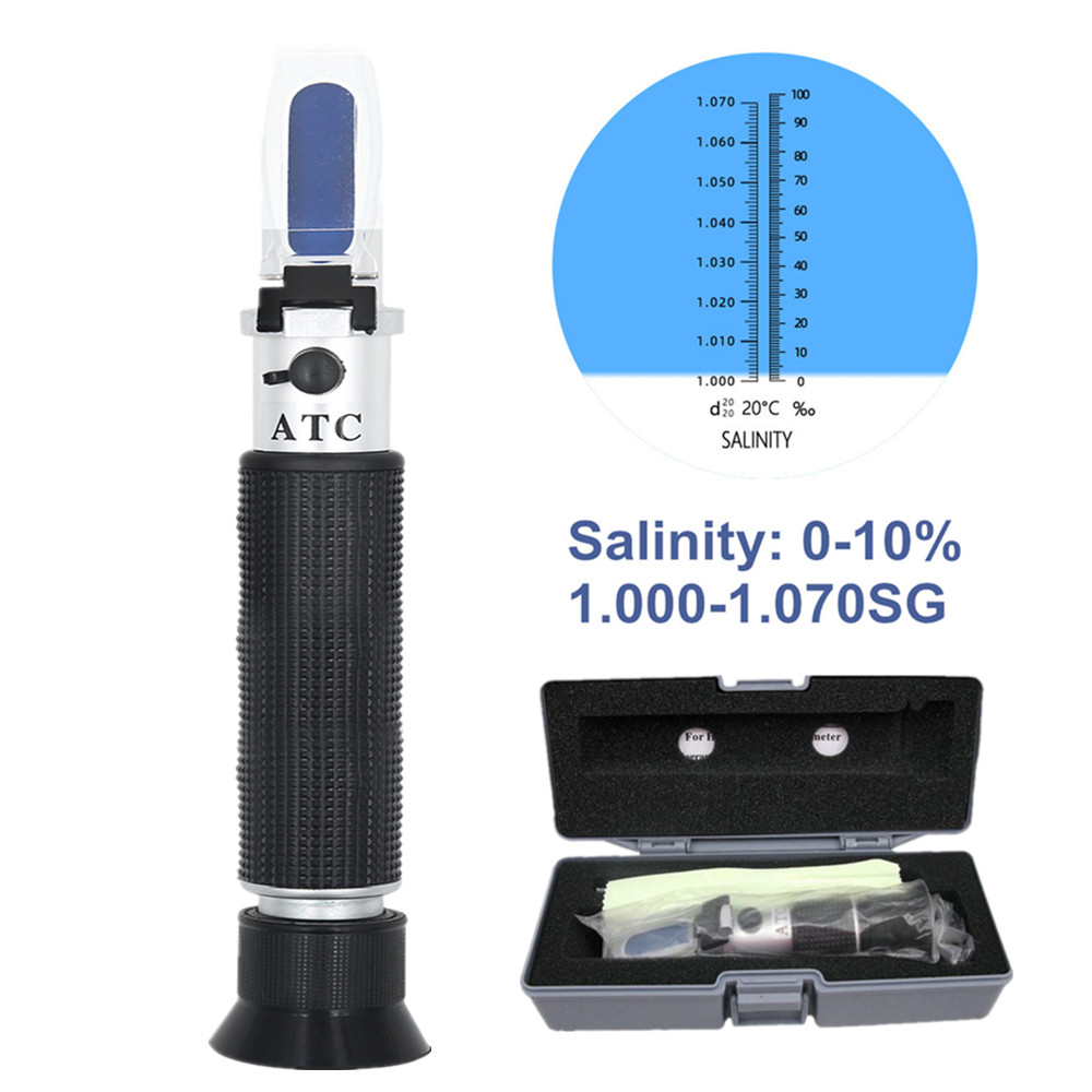 Handheld Salinity Refractomete - Refractometer Salinity recension och pris