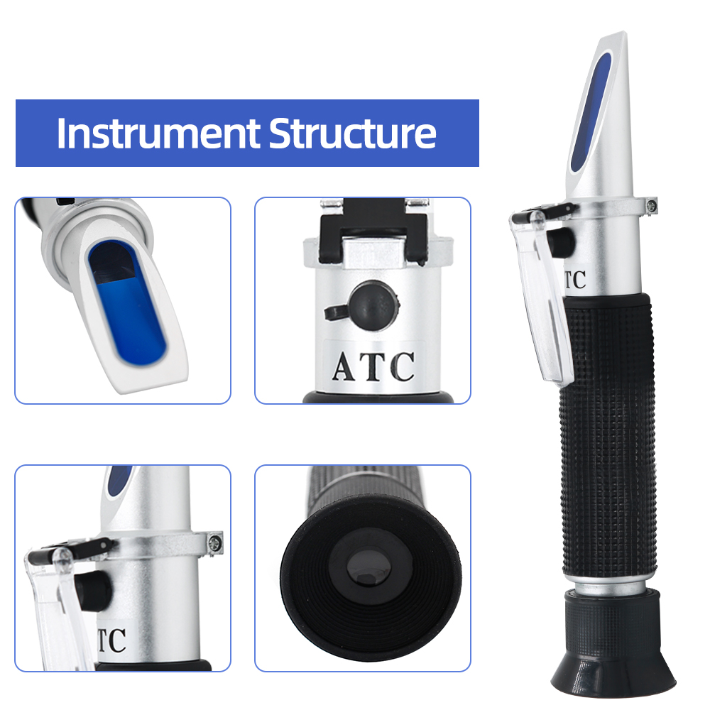 Handheld Salinity Refractomete - Refractometer Salinity recension och pris