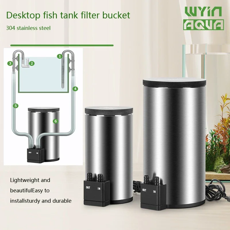 Silent Desktop Aquarium Filter - Marine Aquarium Uv Filter recension och pris