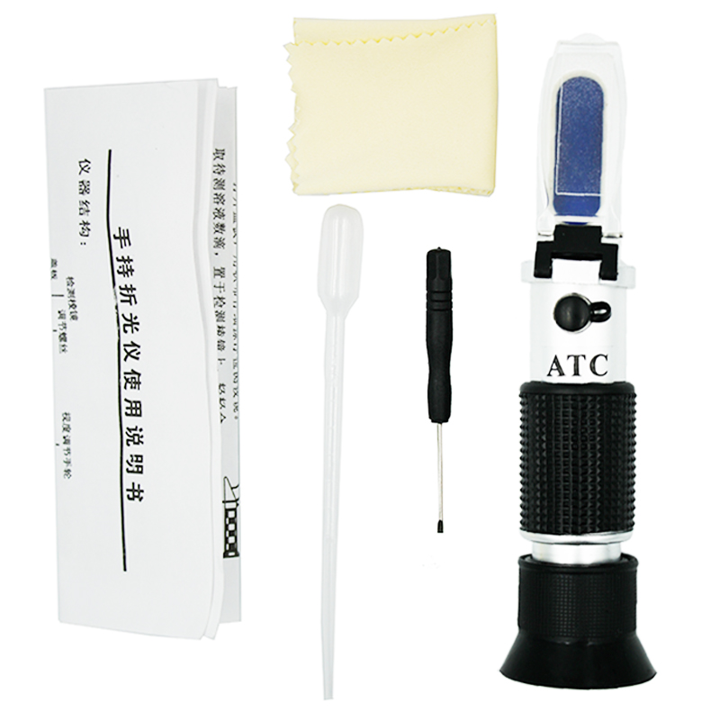 0-32% Sugar 0-28% Salt Portabl - Refractometer Salinity recension och pris