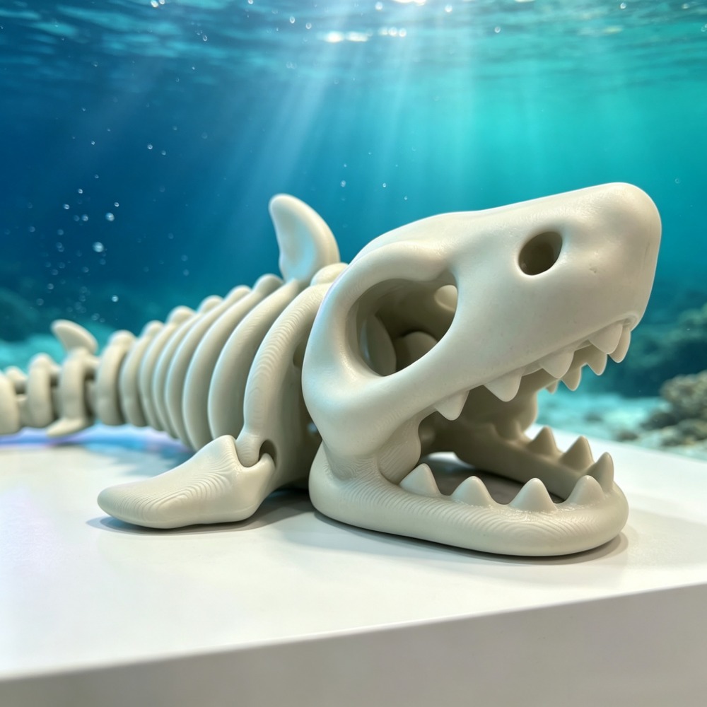 Shark Skeleton Aquarium Decor  - Aquarium Innovative Marine recension och pris