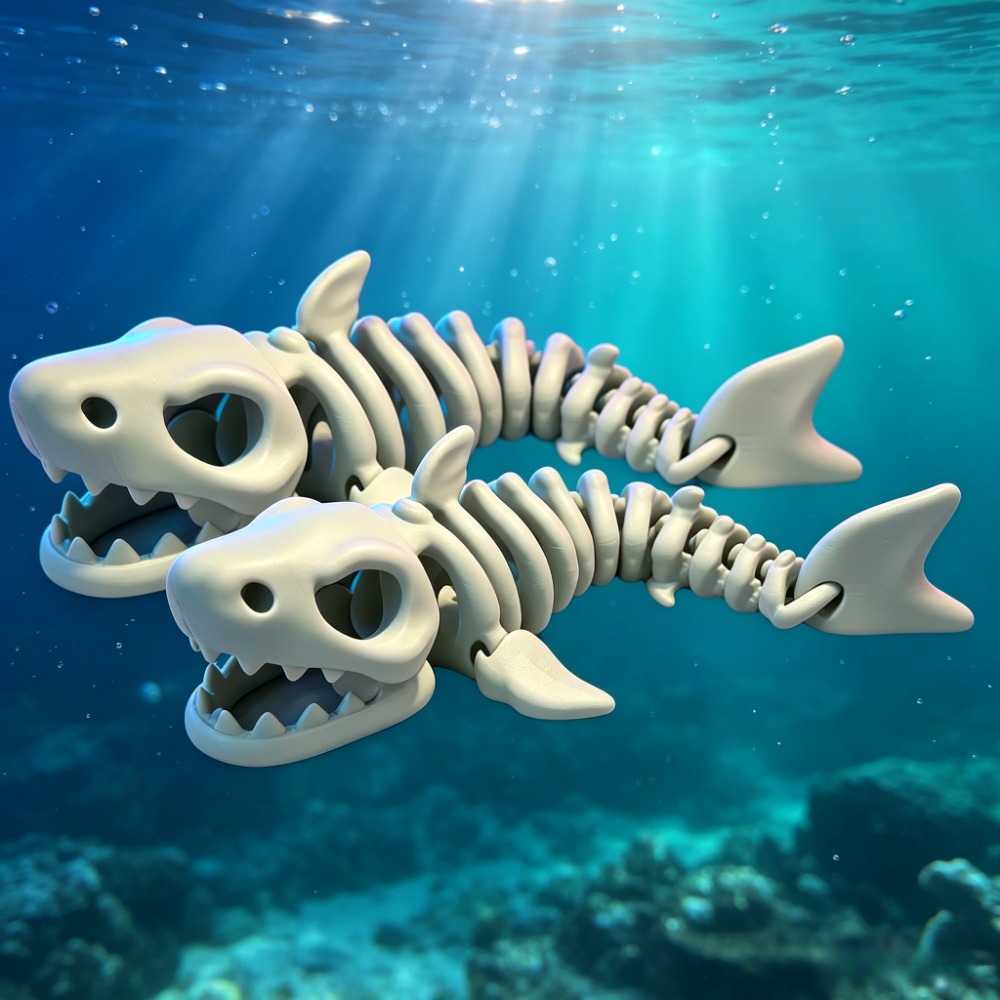 Shark Skeleton Aquarium Decor  - Aquarium Innovative Marine recension och pris
