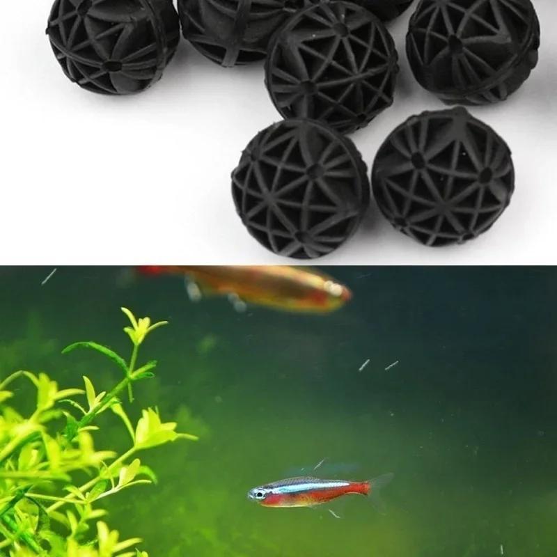 50Pcs 16mm Aquarium Bio Filter - Aquarium Marine Plants recension och pris