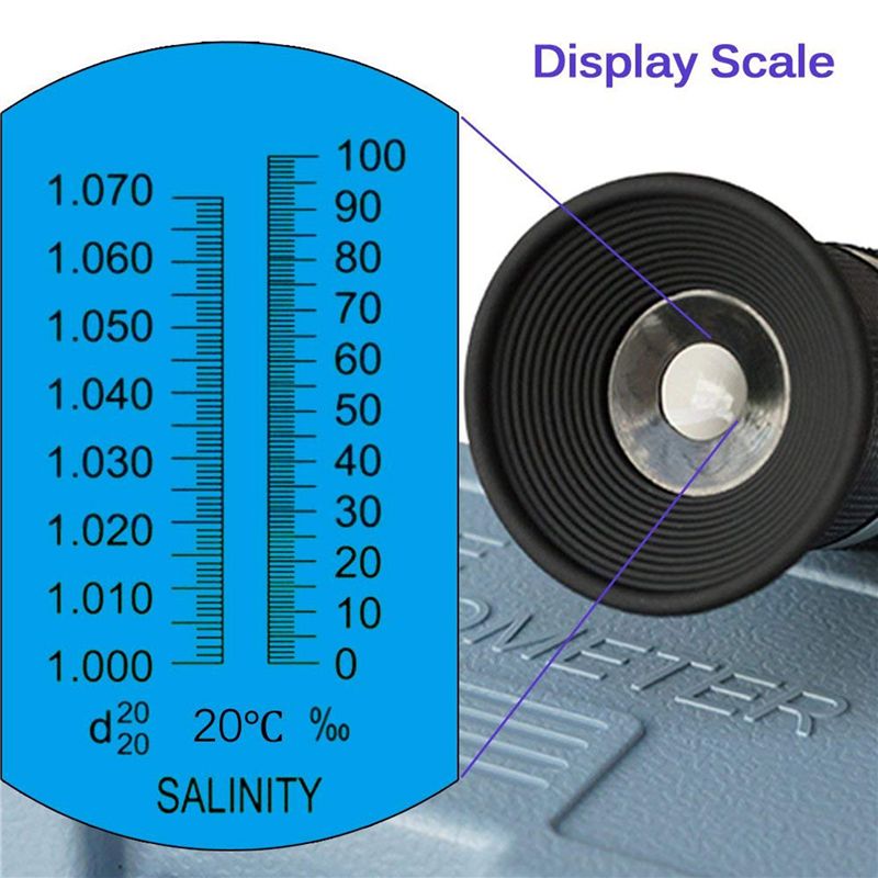 2X Salinity Refractometer For  - Refractometer Salinity recension och pris