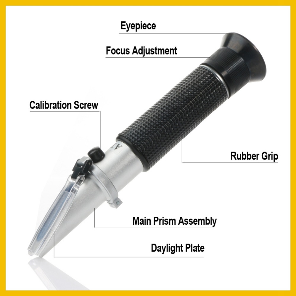 RZ Refractometer Alcohol Alcoh - Refractometer Salinity recension och pris