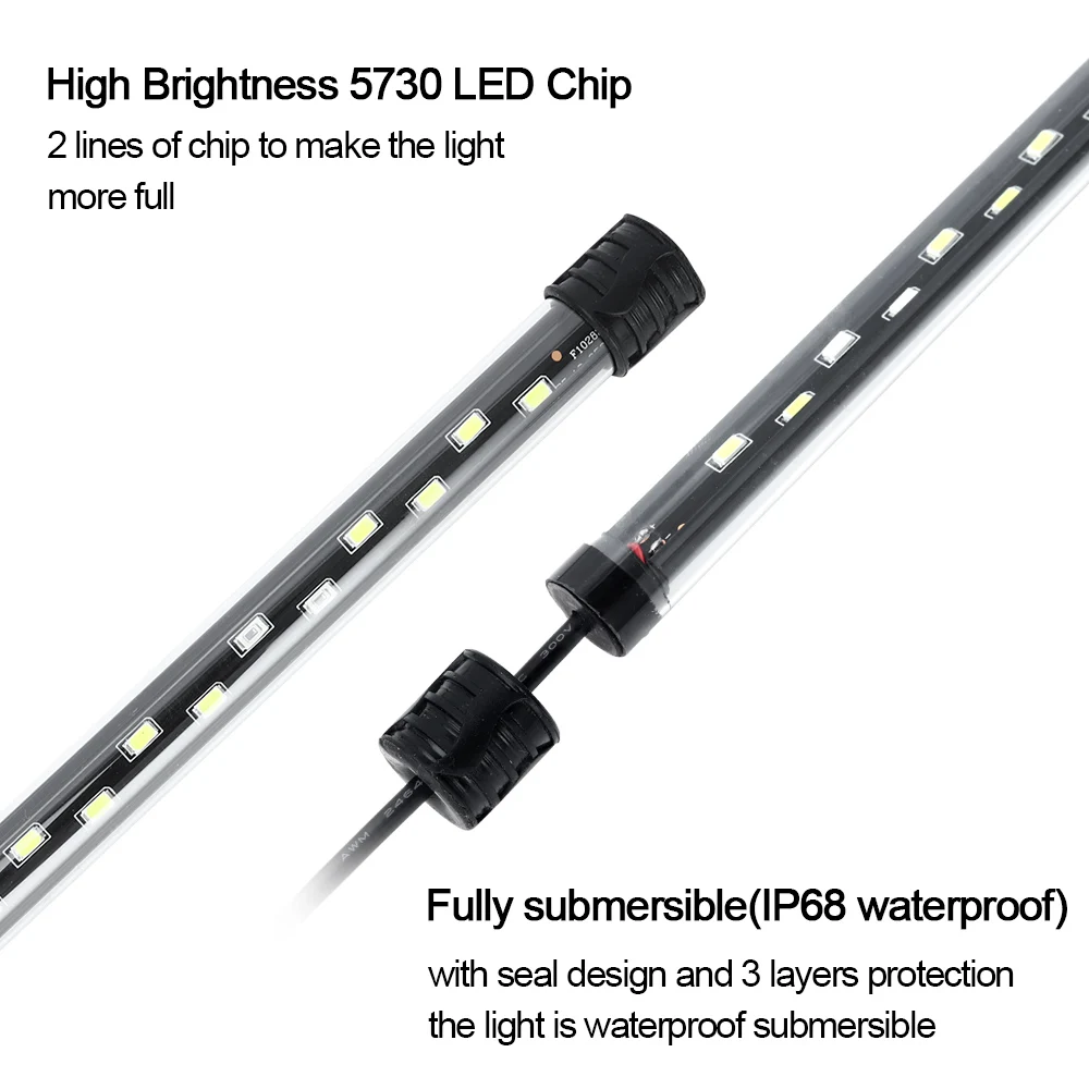 58CM  Aquarium Light LED Plant - Aquarium Marine Lights recension och pris