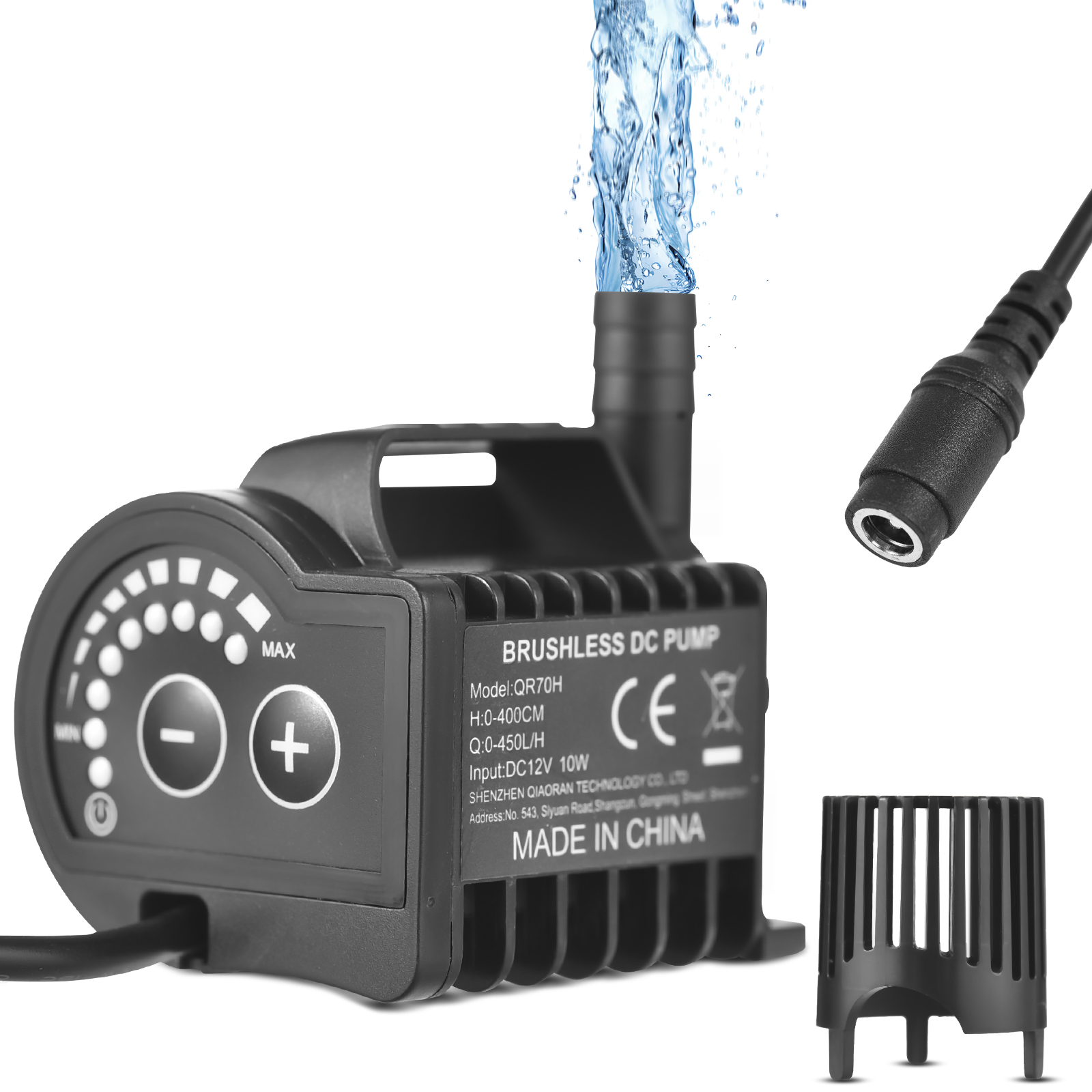 Submersible 12V Water Pump 8 L - Marine Aquarium Dc Pump recension och pris