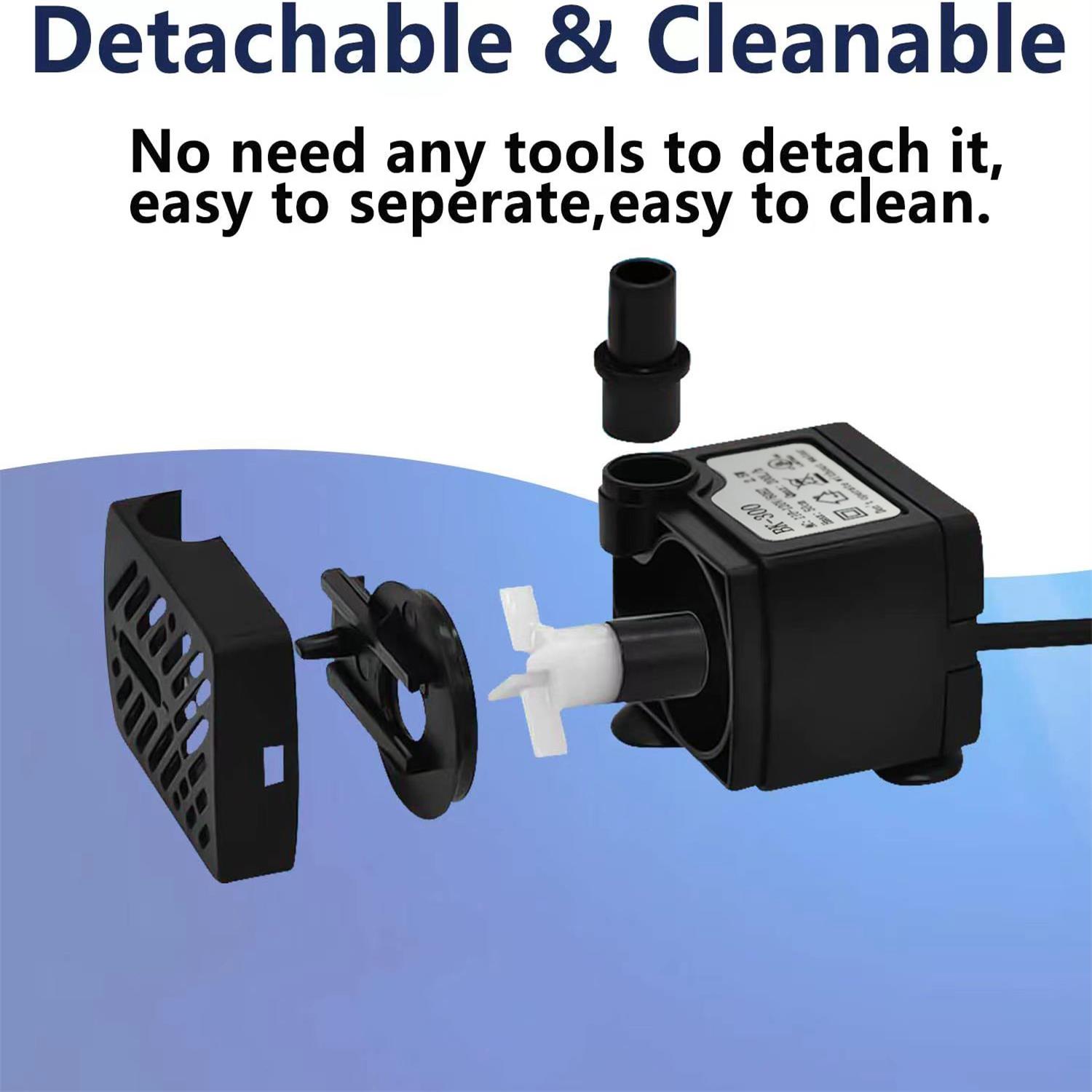 Mini Fish Tank Water Pump Easy - Marine Aquarium Dc Pump recension och pris