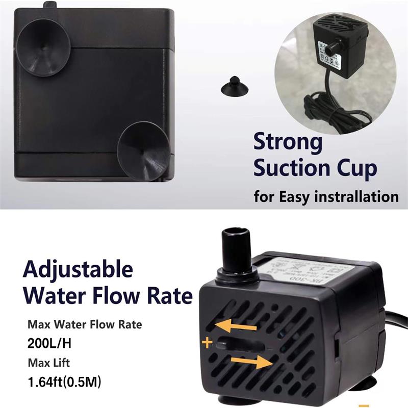 Mini Fish Tank Water Pump Easy - Marine Aquarium Dc Pump recension och pris