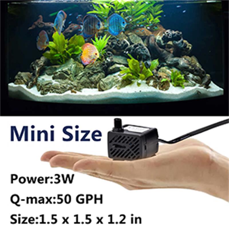 Mini Fish Tank Water Pump Easy - Marine Aquarium Dc Pump recension och pris