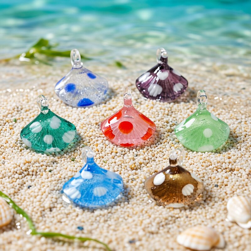 Colorful Mini Sea Shell Charm  - Aquarium Innovative Marine recension och pris