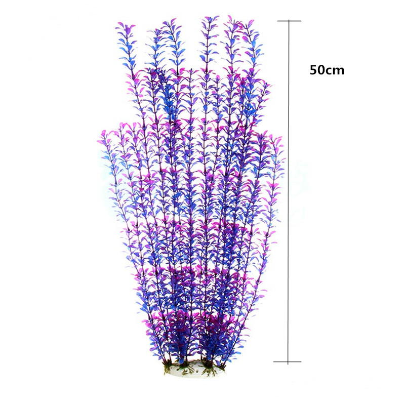 50CM Artificial Fish Tank Rare - Aquarium Marine Plants recension och pris