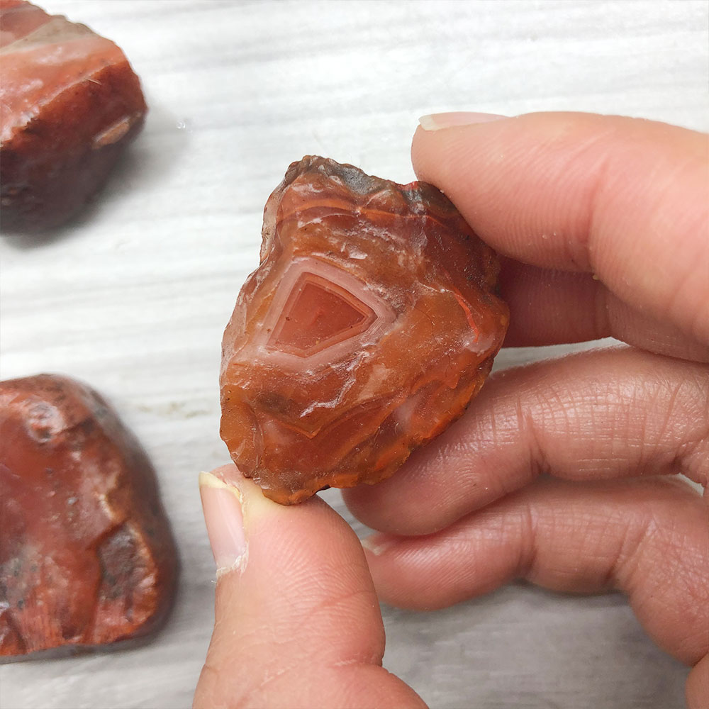 1pc Random Rough Raw Carnelian - Aquarium Innovative Marine recension och pris