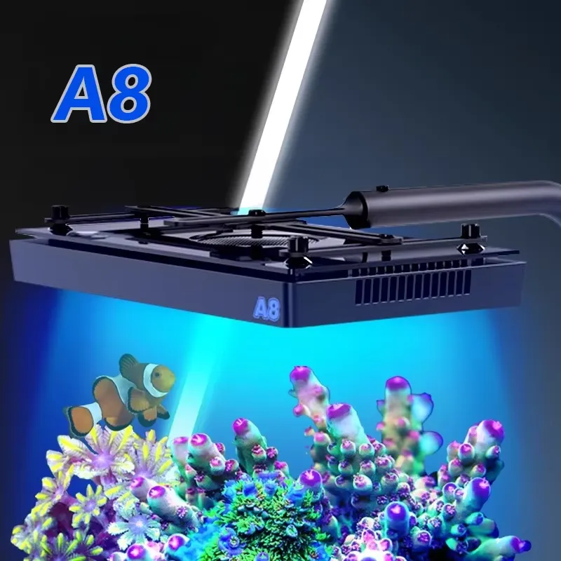 A8SE II Max Blue 240W WiFi App - Aquarium Marine Lights recension och pris