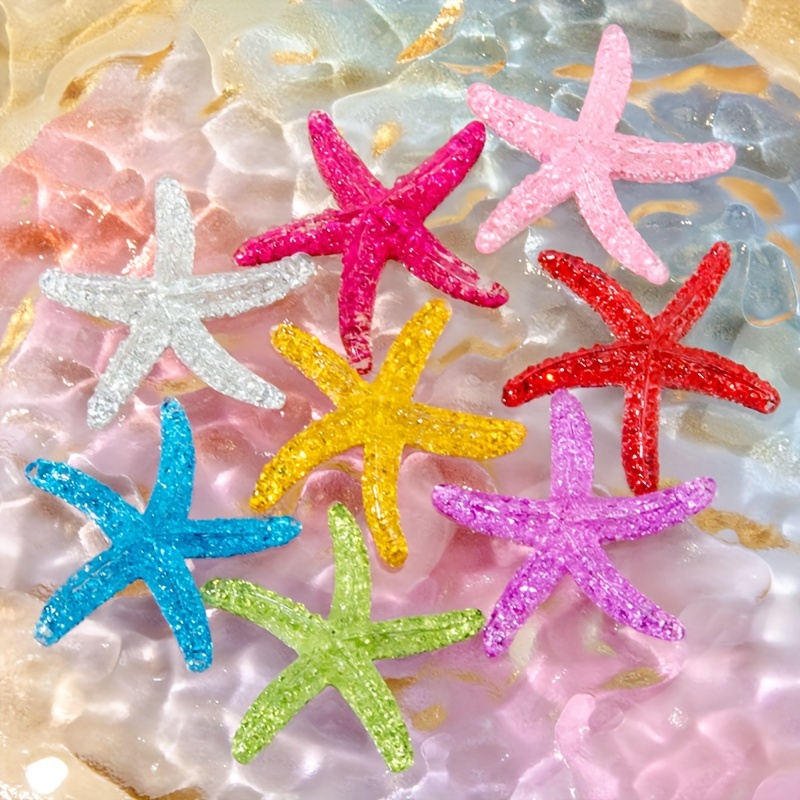 10Pcs 1.57 Inch Resin Starfish - Aquarium Innovative Marine recension och pris